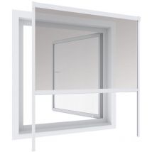 Facilitys - Store moustiquaire enroulable 100x160 cm - aluminium - Noir