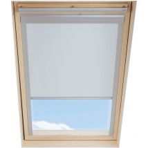 Store occultant pour fenêtre de toit velux, UK08 Blanc