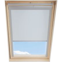 Itzala - Store occultant pour fenêtre de toit velux, S06, 606, 4 Blanc