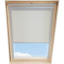 Store occultant pour fenêtre de toit velux, S08, 608, 10 Beige clair