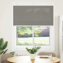 Store plissé anthracite 115x100 cm largeur du tissu 114,4 cm