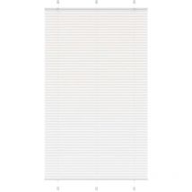 Store plissé blanc 120x200cm largeur du tissu 119,4cm polyester