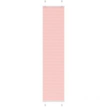 Store plissé rose 50x200 cm largeur du tissu 49,4 cm polyester Vidaxl