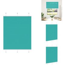 Store plissé vert pétrole 105x150cm largeur du tissu 104,4cm - Store Plissé - Stores Plissés - Store Plissé De Fenêtre - Plisse Aveugle