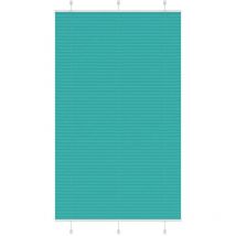 Store plissé vert pétrole 115x200cm largeur du tissu 114,4cm
