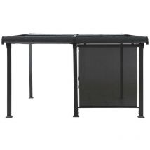 Hesperide - Store pour pergola Enolie ardoise 4X3,5m - Hespéride