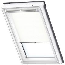 Store rideau tamisant Velux original avec crochets pour fenêtres de toit Velux CK04, C04, CK02, C02, CK01, C01 Blanc