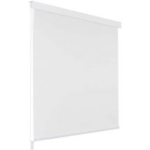 Store roulant de douche 160x240 cm Blanc