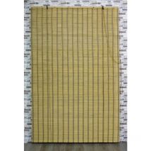 Store à volet roulant en osier cm.150x250h pour balcon et fenêtre - Gdr