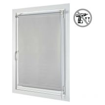 Store occultant EasyFix, installation de stores enrouleurs sans perçage Gris , 60 x 180 cm
