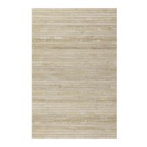 Tapis antidérapant en Bambou naturel, Beige, 160 x 240cm