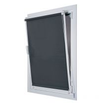 Store Occultant EasyFix, installation sans perchage, Gris, 150 x 180cm
