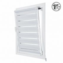Store Jour/Nuit EasyFix, installation sans perchage, Blanc, 150 x 180cm