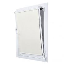 Store Occultant EasyFix, installation sans perchage, écru, 45 x 180cm
