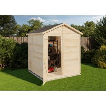 Storehaus - berging stijl (zadeldak) van de marktleider ✓Koop in termijnen ✓Gratis levering ✓5 jaar garantie ✓Beste online winkel tuin 2022 Naturel ,