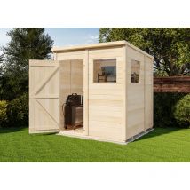 Storehaus - Cabane à outils Stefano s Naturel , 12 mm Épaisseur de paroi 186,2 x cm