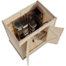 Storehaus - Gerätehaus Sepp xl mit Pultdach, Lagerschuppen aus Fichtenholz, ca. 5,69 m² Grundfläche, b 306 x t 186 cm