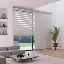 Madecostore - Store enrouleur jour nuit alutech avec coffre - gamme Must - Beige - L163 x H250cm