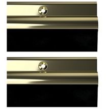 03 AM0050838G Bds parte inferiore della porta gomma paraspifferi Seal, oro, 838 mm, set di 2 pezzi - Stormguard