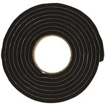 Paraspifferi gomma, Autoadesivo, Extra spessa, Nero 3.5 m - Stormguard