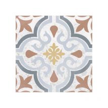 Carrelage sol / mur effet terrazzzo coloré à motif 20x20 cm stracciatella guba (vendu par boite de 1m2)