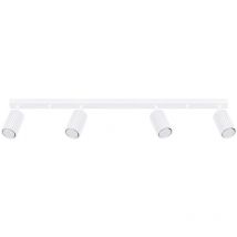 Licht-erlebnisse - Strahler Aluminium GU10 verstellbar Weiß 4-flammig länglich Modern Spot