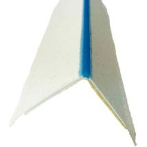 Strait-flex - Kantenprofil IS-300, 90 Grad Winkel Weiß 50 Stück á 274cm hoher Kantenschutz, für Innenkanten im Trockenbau, einfache Montage