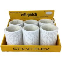 Strait-flex - Kantenprofil Roll-Patch 5.5 Weiß, hoher Kantenschutz, zur Ausbesserung von Schäden an Gipskartonplatten, 6 Rollen á 6,10m