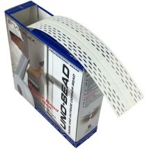 Strait-flex Kantenprofil Uno-bead 222, Flex. Winkel Weiß, Hoher Kantenschutz, Für Innen-& Außenkanten Im Trockenbau, Einfache Montage, 12 Rollen Á 