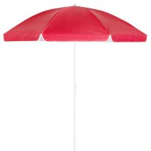Kingsleeve - Sonnenschirm 180 - 200cm uv Schutz 50+ Neigbar mit Erdspieß Tragetasche Wasserabweisend Strand Garten Strandschirm Balkonschirm