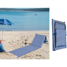 Strandliege bretagne faltbare Strandmatte gepolstert, 108x53cm