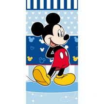 Strandtuch 70x140 Mickey Mouse blaue Baumwolle 23. August