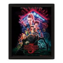 Stranger things summer of 85 3D lenticulaire Pyramid 641AUT002
