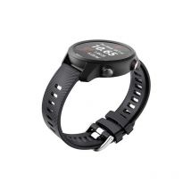 Qpuion - Strap for Garmin Vivomove hr / Vivoactive 3 / Vivoactive 3 Music / Forerunner 245/645 Music, 20mm Premium Silicone Wristbands (Black)