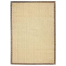 Thedecofactory - straw - Tapis tressé pour intérieur et extérieur beige 60x90