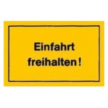 Format - strecken - Verbotsschild 300x200mm Einfahrt Freihalten