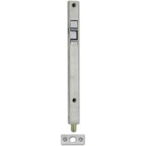 Türkantriegel U-Gehäuse mit Griffschieber 400 x 24 x 15 mm, Hub 25, verzinkt