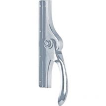 Strenger - Tortreibriegel Torverschluss aufliegend, 8 x 8 mm, Hub 16 mm, Stahl verzinkt