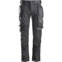 Snickers Workwear - Stretch-Arbeitshose 6241 stahlgrau Gr. 50