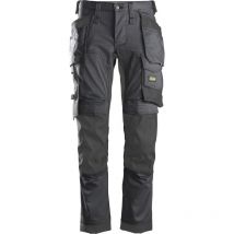 Snickers Workwear - Stretch-Arbeitshose 6241 stahlgrau Gr. 52