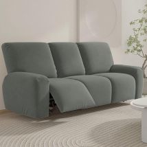 Paryou - Stretch-Relax-Sesselbezug für 1-Sitzer, elektrischer Relax-Sesselbezug mit Tasche, 8-teiliger waschbarer Möbelschutz für Relax-Sofa