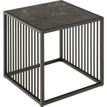 Strington Couchtisch Beistelltisch Marmor dekor schwarz.
