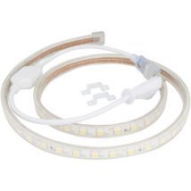 Strip of 60 LEDs/M 3000oK SMD5050 220VAC x4M 40,000H [GR-5050220VAC4M-0002]-Warm White