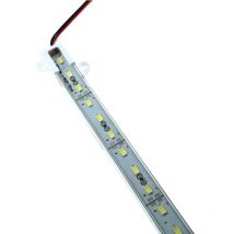 Trade Shop - Tira Led Perfil Tira 1mt Barra Rígida Aluminio Smd Ip20 Ip65 Cubierta - Ip65 Smd 7020