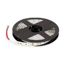 Striscia a luce led bianca fredda smd 5050 strip 5 metri 300 led impermeabile