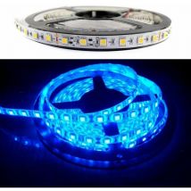 Striscia Led Luce Blu 5050 Smd Strip 5mt Illuminazione Auto Casa Bar Negozio