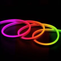 Efectoled - Striscia led Neon 11 W/m rgb 220V ac 60 LED/m Semicircolare 180o IP67 Taglio su Misura ad ogni 100 cm 6 m