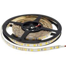 Striscia led waterproof IP54 14,4W/m 24V 60LED/m lunghezza 5m - Bianco Naturale 4500K