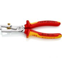 Knipex - StriX 13 66 180 Kabelschere Geeignet für (Abisoliertechnik) Alu- und Kupferkabel, ein- und me
