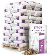 Stroy - Strohpellets Einstreu 15kg x 65 Sack 975kg